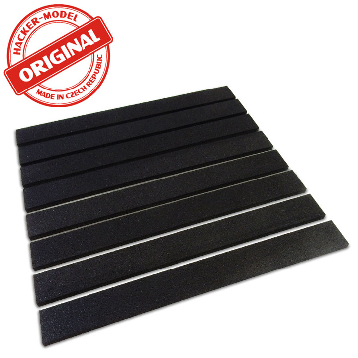 H0 Remblais 600x60x hauteur 18 mm 8 pces HCT9615 I-Track France 