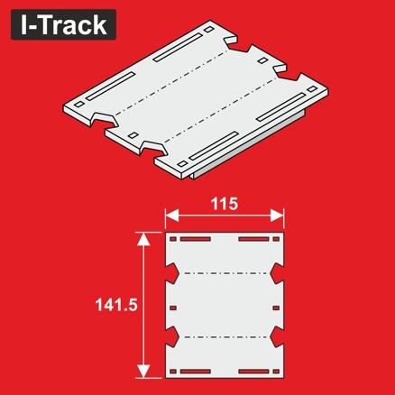 Réducteur pour segments I-Track double voie HCT9652DXU I-Track France 