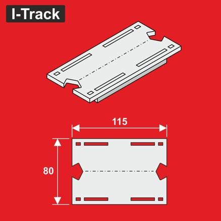 Réducteur pour segments I-Track voie unique HCT9652XU I-Track France 