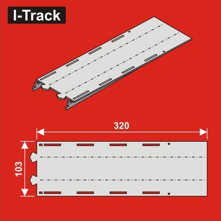 [HCT9700D] TT Segment de transition inférieur HCT9700D I-Track France 