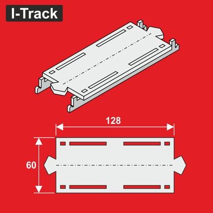 Réducteur pour segments I-Track voie unique HCT9705XA I-Track France 