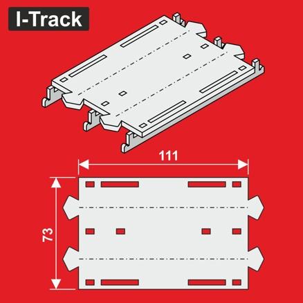 Réducteur pour segments I-Track double voie HCT9974DXA I-Track France 