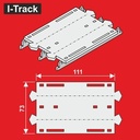 Réducteur pour segments I-Track double voie HCT9974DXA I-Track France 