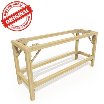 Soubassements en bois raboté 120x50 hauteur 66 cm HCT9851V I-Track France 