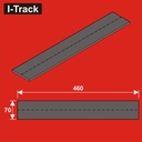 Sous-couche de voie 460x70x5mm 12 pces HCT9655B I-Track France 