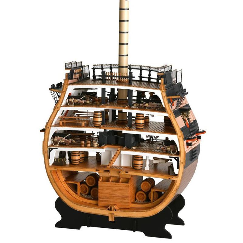 ACRYLIC SHOWCASE FOR HMS VICTORY´S CROSS-SECTION Artesania Latina 20500-AS 