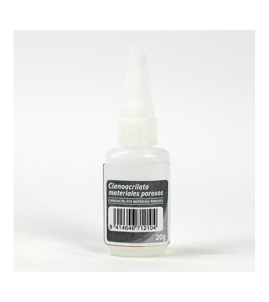 Cyanoacrylate Dense pour Matériaux Poreux (20 gr)  Artesania Latina 27652 