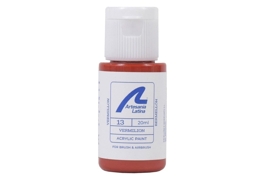 [Artesania Latina 27713  ] VERMILION PAINT - 20 ml Artesania Latina 27713 