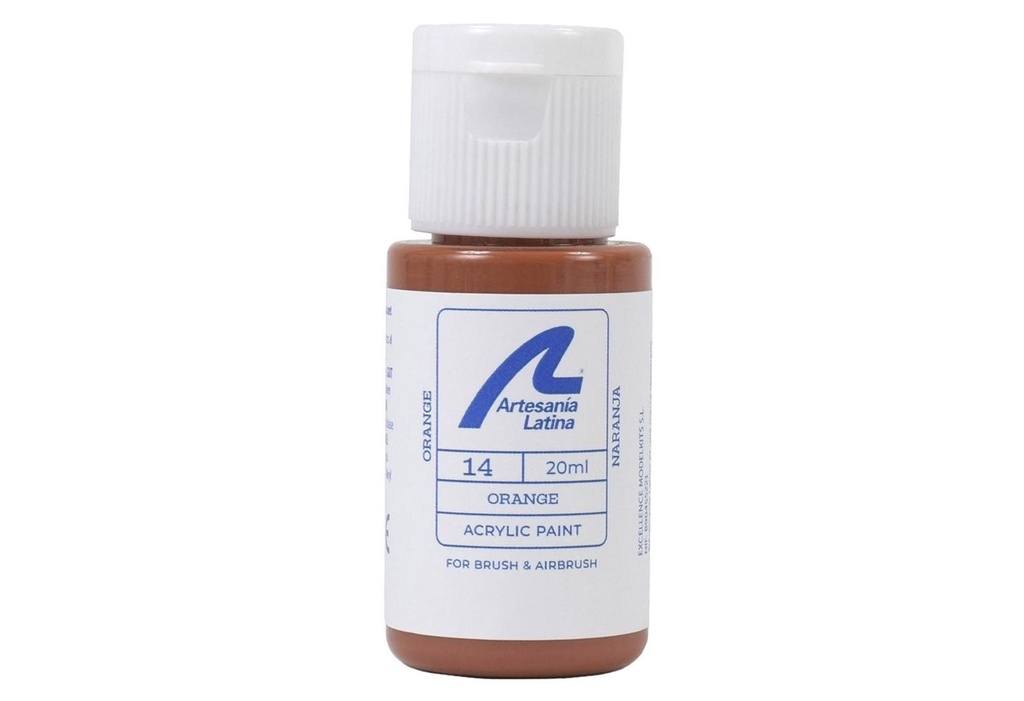 [Artesania Latina 27714  ] ORANGE PAINT - 20ml Artesania Latina 27714 