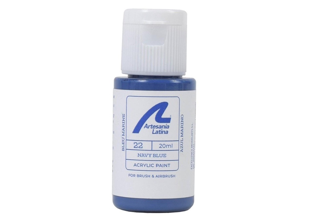 [Artesania Latina 27722  ] NAVY BLUE PAINT - 20 ml Artesania Latina 27722 