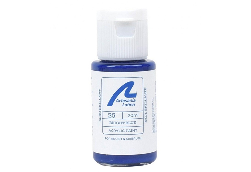 [Artesania Latina 27725  ] BRIGHT BLUE - 20 ml Artesania Latina 27725 