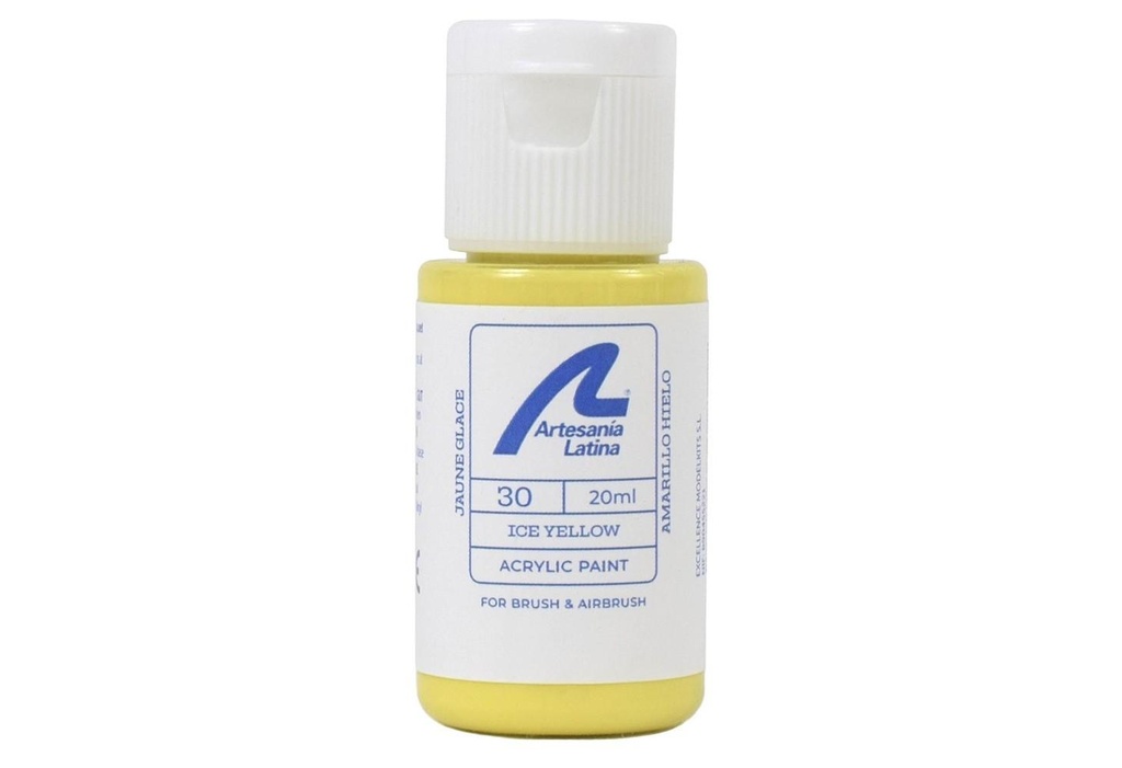 [Artesania Latina 27730  ] ICE YELLOW PAINT - 20ml Artesania Latina 27730 