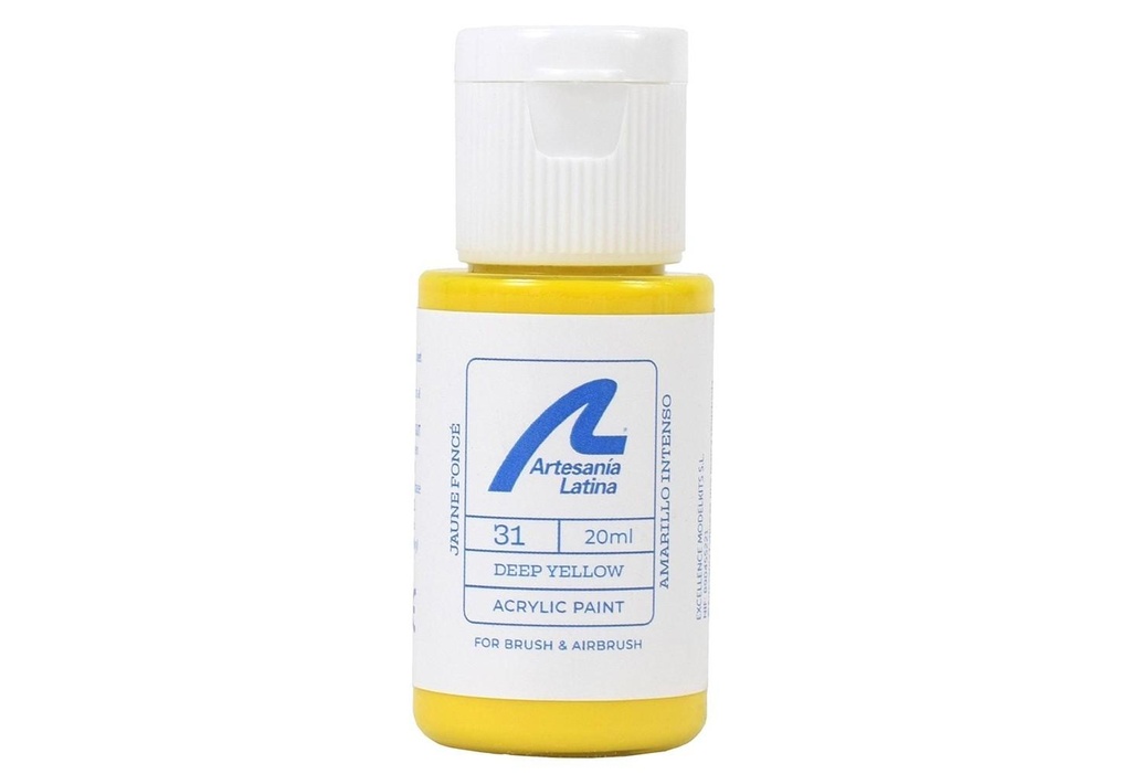DEEP YELLOW PAINT - 20ml Artesania Latina 27731 