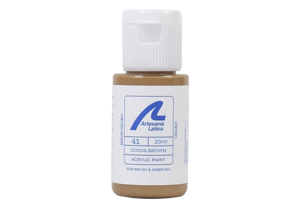 COCOA BROWN PAINT - 20ml Artesania Latina 27741 