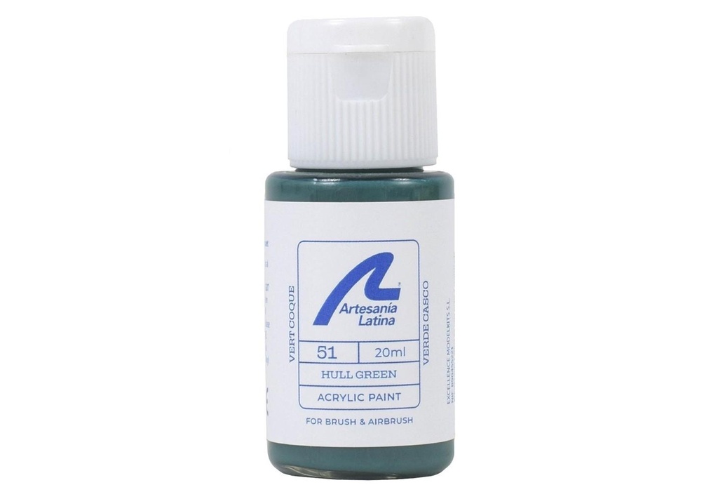 HULL GREEN PAINT - 20ml Artesania Latina 27751 
