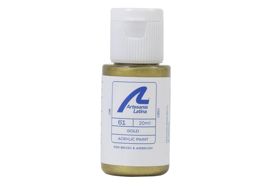 [Artesania Latina 27761  ] GOLD PAINT - 20ml Artesania Latina 27761 