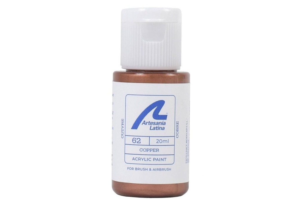[Artesania Latina 27762  ] COPPER PAINT - 20ml Artesania Latina 27762 