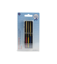 SET OF 3 MINI DIAMOND FILES 100 mm. In transparent case Artesania Latina 27015-3 