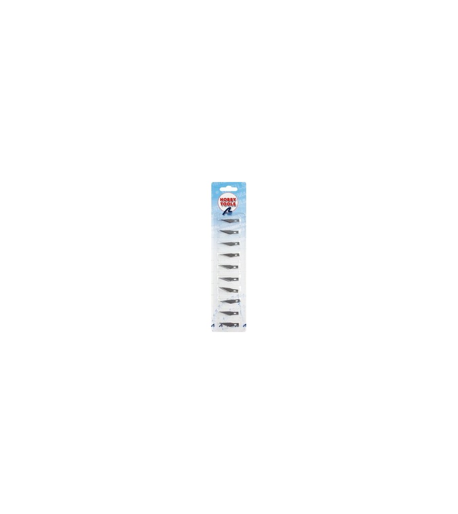 10 Lames de Rechange pour Cutter Nº1 Artesania Latina 27045 
