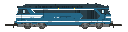 BB67411 - Bleu diesel Analog SNCF IV  L01-BL3A Azar Models