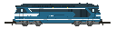 BB67533 - Bleu diesel Analog SNCF IV  L01-BL4A Azar Models