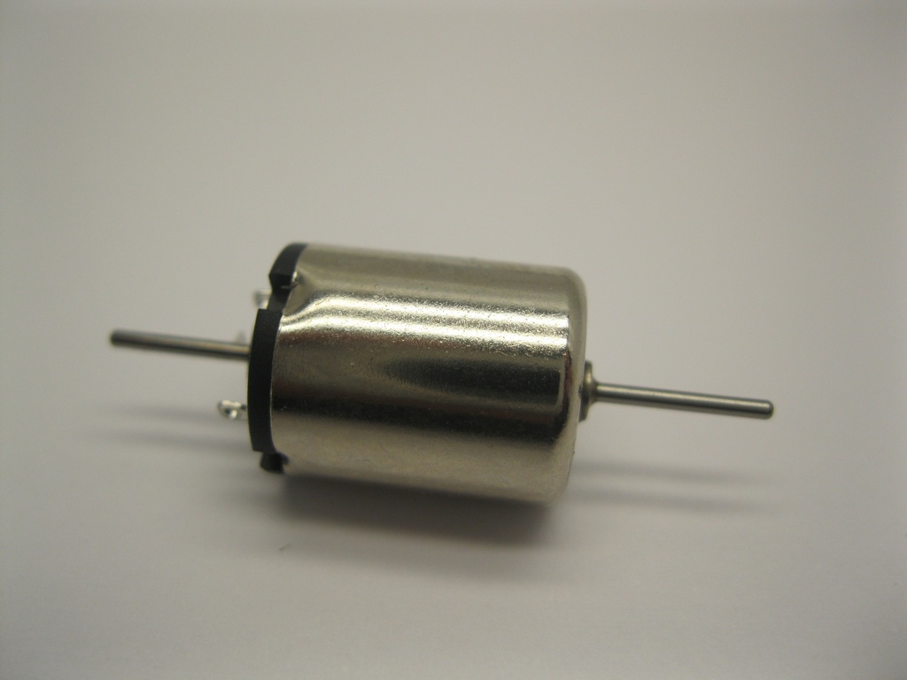 Motor 12x15 - double shaft Micromotor 1215D    