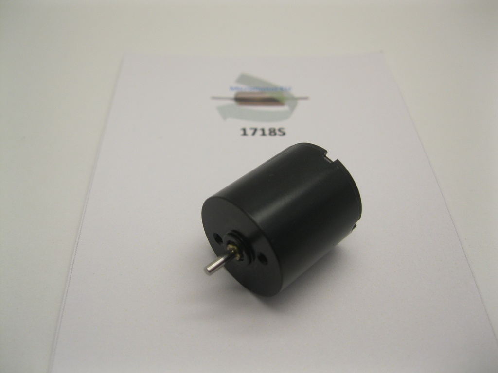 [Micromotor 1718S  ] Motor 17x18 - Single shaft Micromotor 1718S    