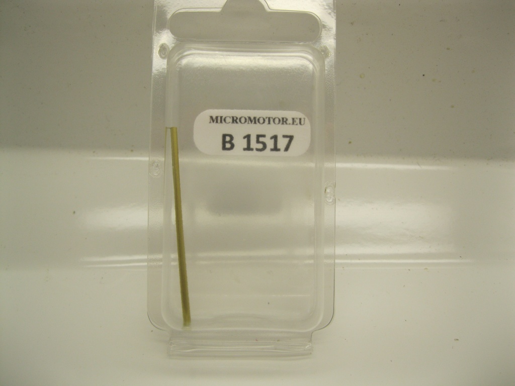 [Micromotor B 1517  ] Adapter 1,5 -> 1,7 mm L= 40 mm Brass Micromotor B 1517    