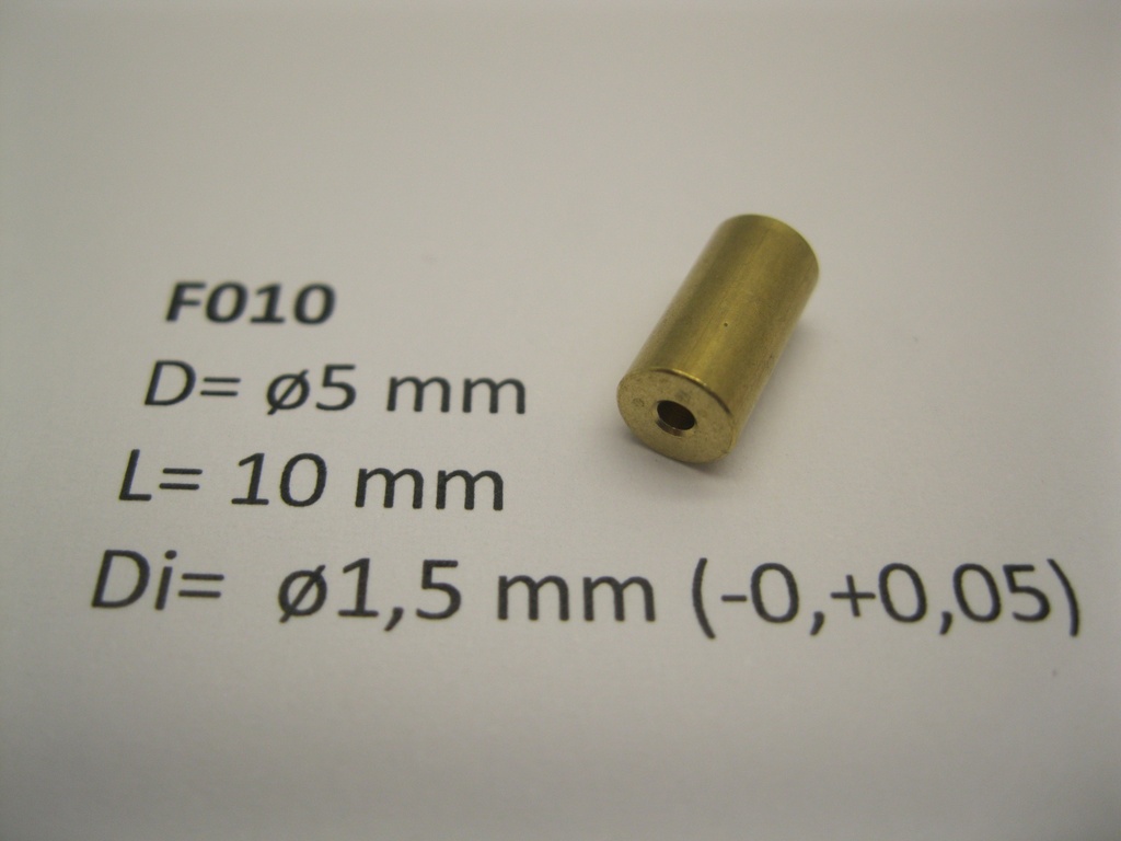 Flywheel  ø5 mm x 10 mm x ø1,5 mm Micromotor F010    