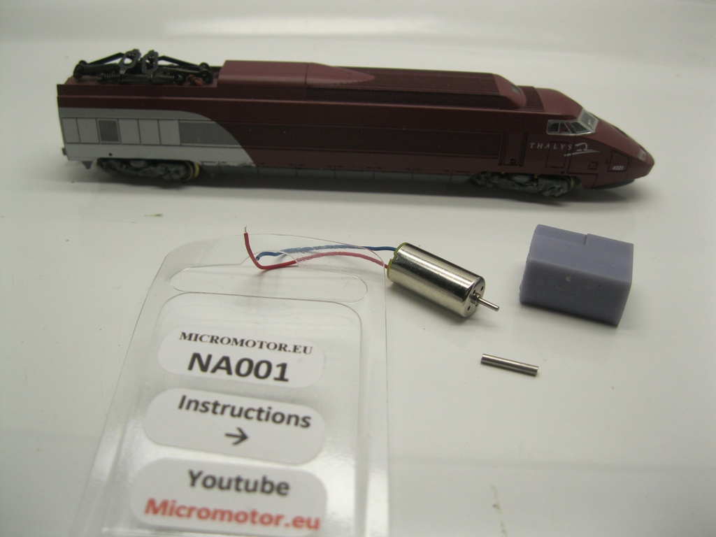 [Micromotor NA001  ] Arnold/Lima Thalys TGV Micromotor NA001    