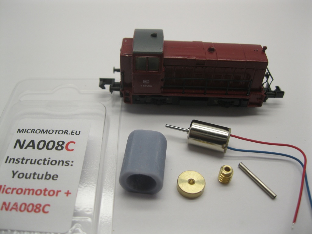 Arnold DB V45 , SNCF Y 9200, SNCF Y 51115, SNCF Y 7530, BR D 2895 Micromotor NA008C    