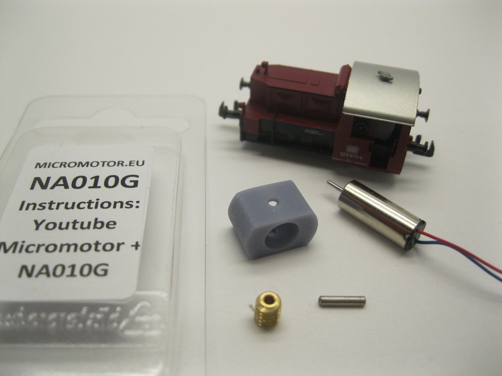 [Micromotor NA010G  ] Arnold Köf II,  Köf III,  BR 323, DBR 332, BR 335, DB SBB ÖBB FS SNCF SOB Micromotor NA010G    