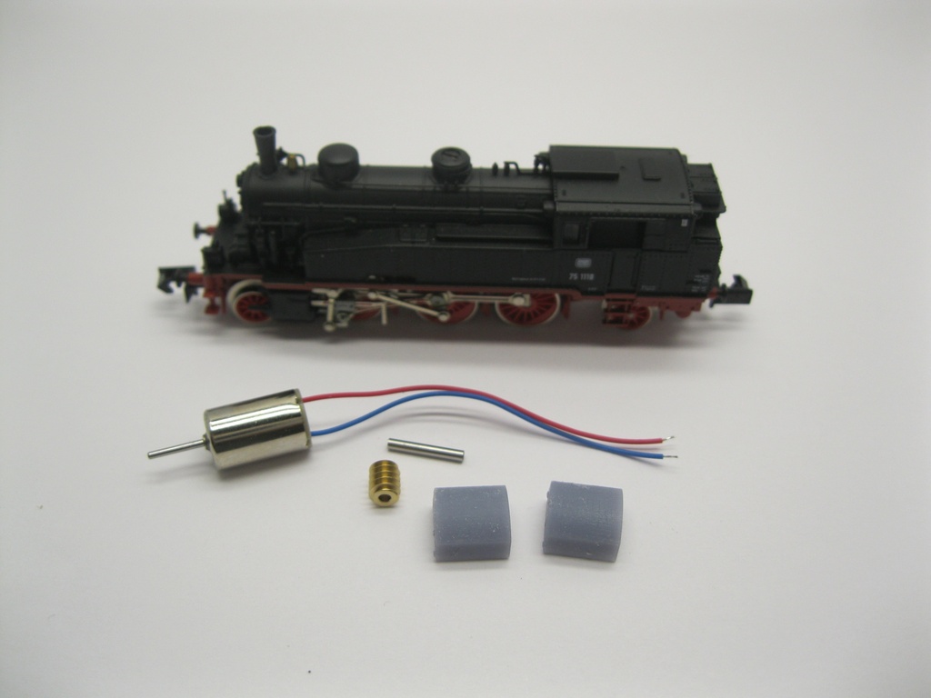 [Micromotor NA021G  ] Arnold BR 75, Bad Vic, SNCF 131 TX, CFL BR 35 Micromotor NA021G    