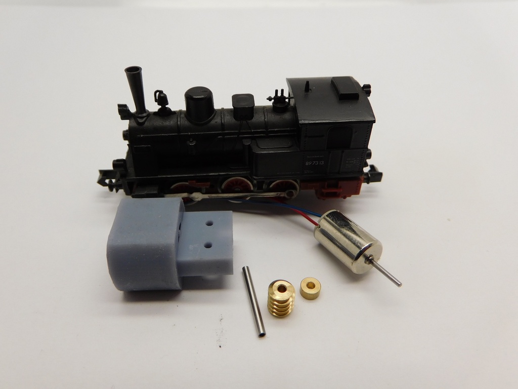 [Micromotor NA026C  ] Arnold BR 89.7,  89.6, BR 80, Renfe 030, US Western - Lok Micromotor NA026C    