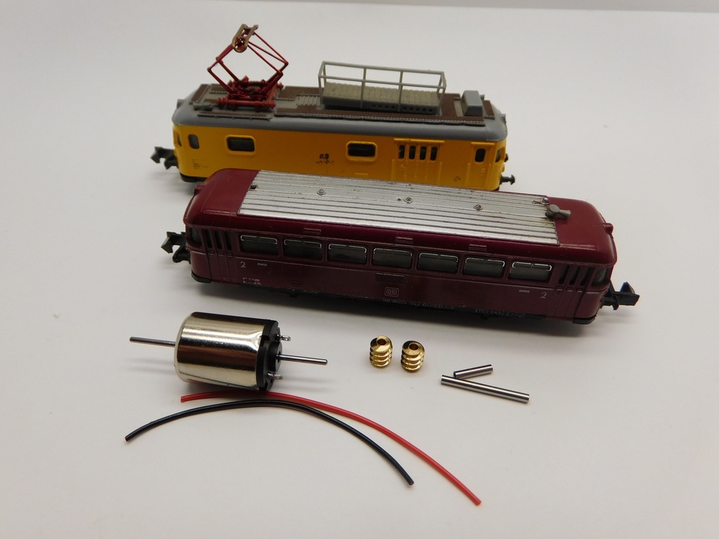 [Micromotor NA028G  ] Arnold VT 98, Schienenbus (Alt)  VT 98, BR 798, BR 998, BR 701, Turmtriebwagen (Alt) Micromotor NA028G    