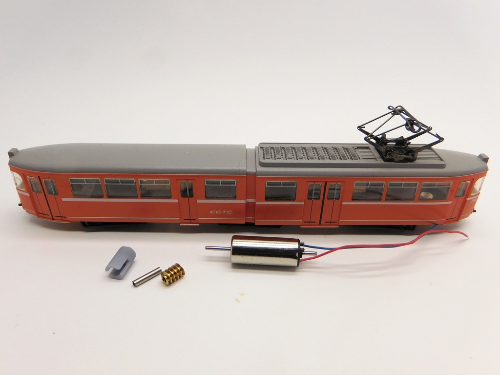 [Micromotor NA040G  ] Arnold GT 6, Tram, Straßenbahn Micromotor NA040G    