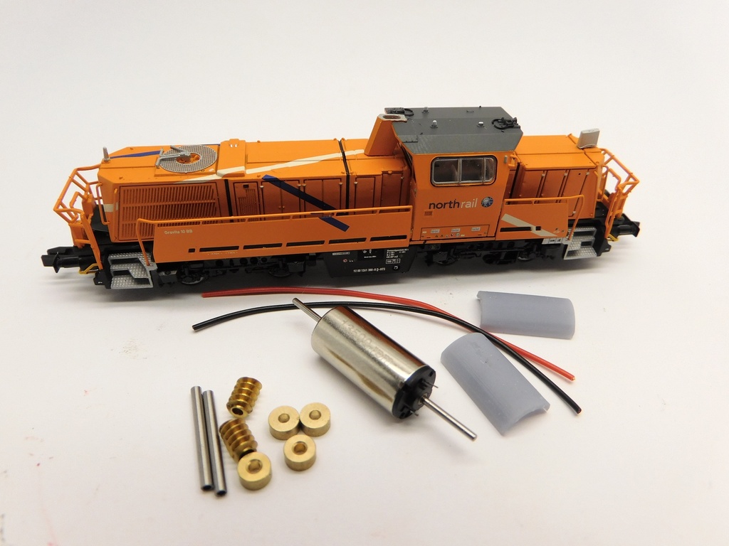 [Micromotor NB004C  ] Brawa Gravita, 10 BB, BR 260 , BR 261, Em 847  Micromotor NB004C    