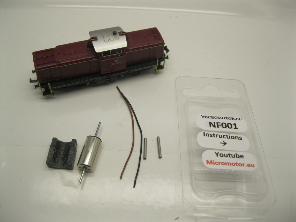 [Micromotor NF001G  ] Fleischmann V100/BR 212/BR211  Micromotor NF001G    