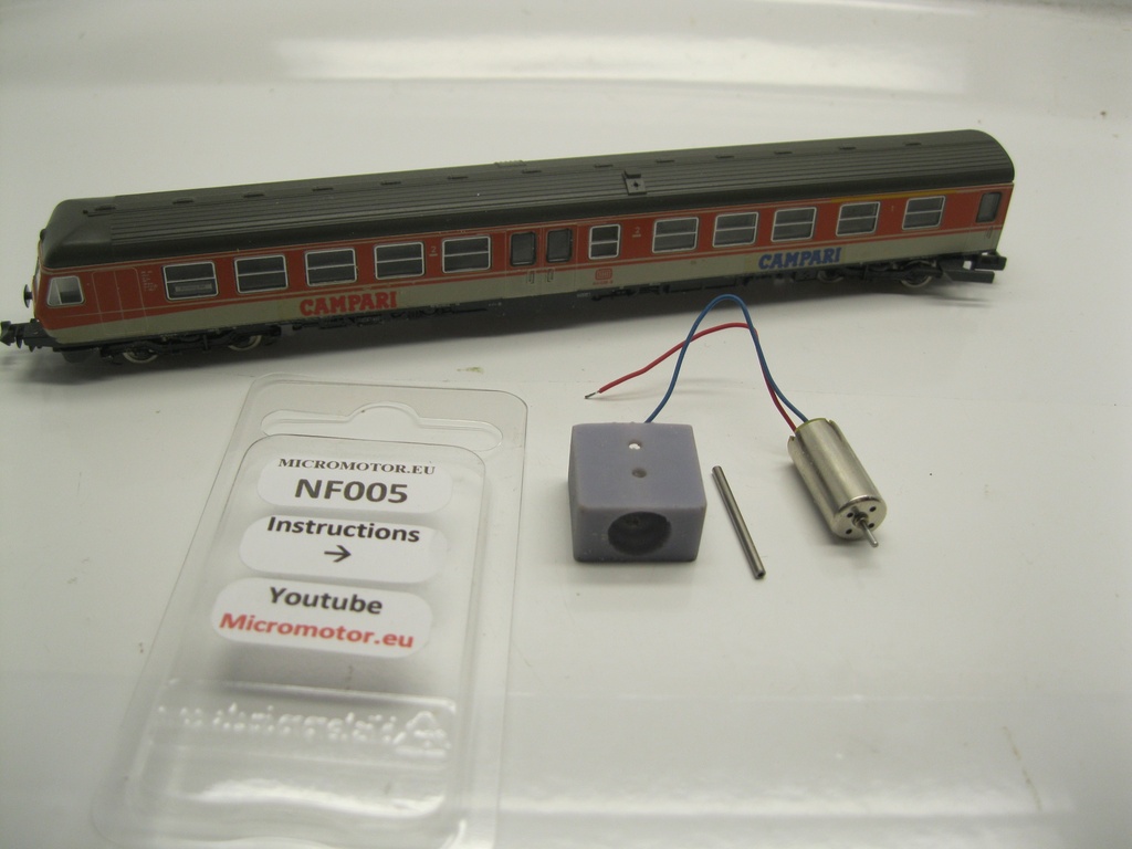 Flm BR 614 Triebwagenzug Micromotor NF005G    