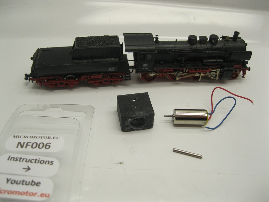 Flm BR 38 W, BR50 W, BR 78, SNCF 232 Micromotor NF006G    
