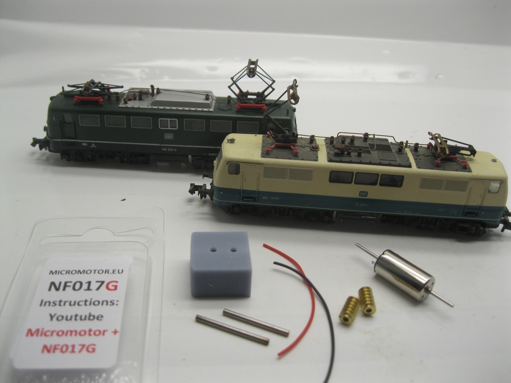 Flm BR 110, 111, 140 Micromotor NF017G    