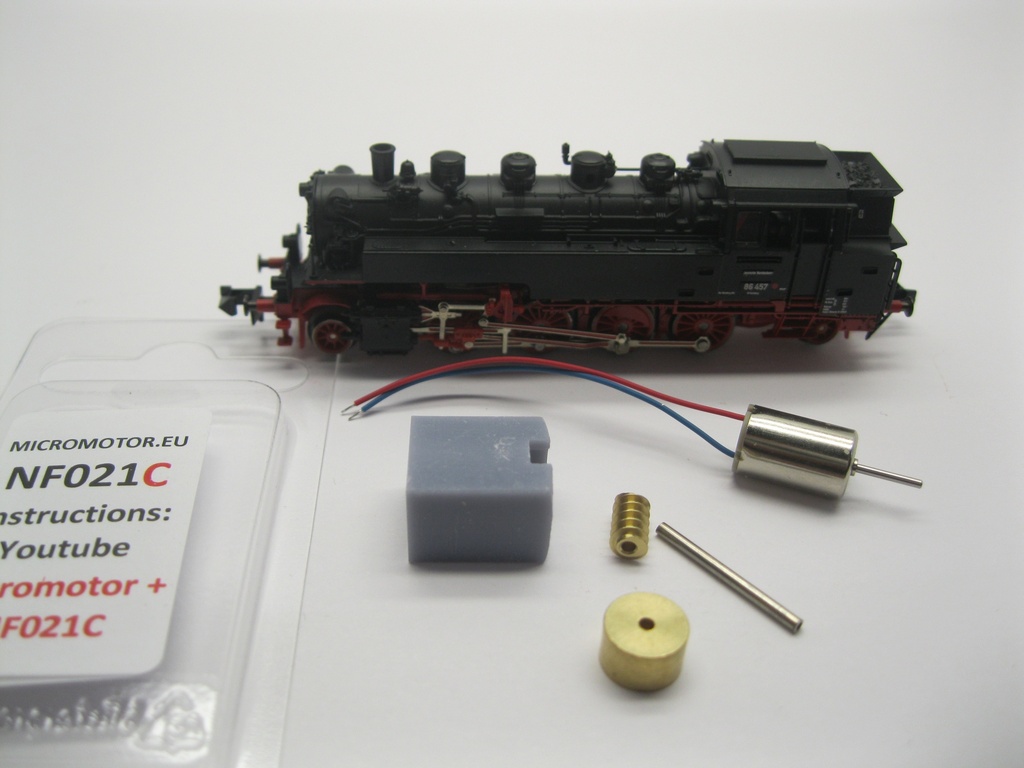 Flm BR 86 (DB DR DRG ), ÖBB Rh 86 Micromotor NF021C    