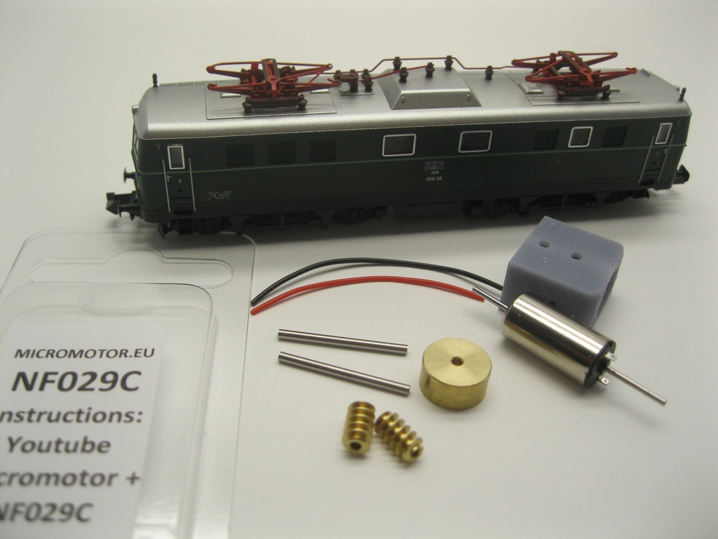 Flm ÖBB 1010, SBB Ae 6/6, DB DRB E94, DR DRG BR 194, ÖBB MWB Rh 1020 Micromotor NF029C    