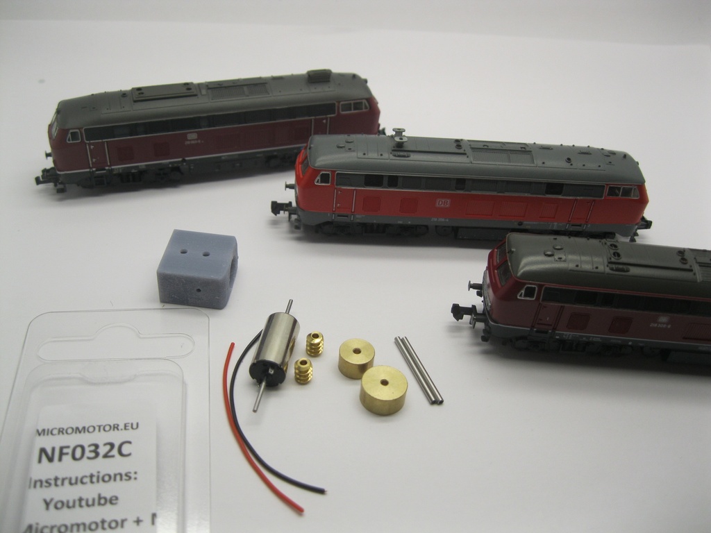 Flm BR 218, BR 210 Micromotor NF032C    