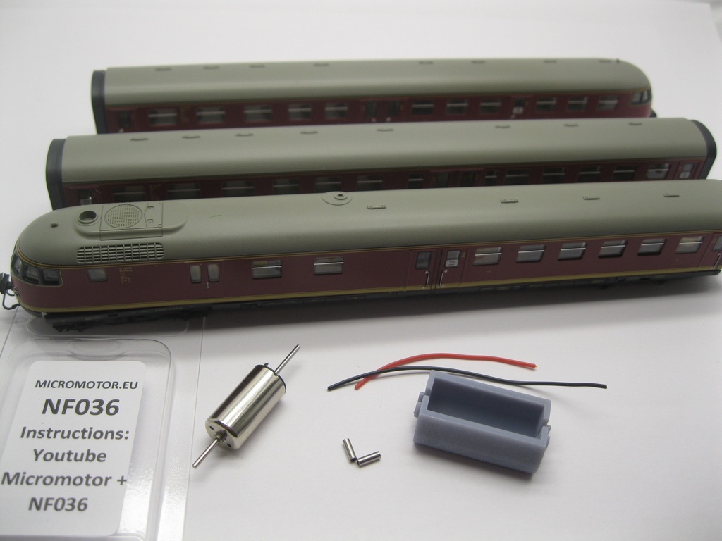 Flm VT 12.5, BR 612 Micromotor NF036    