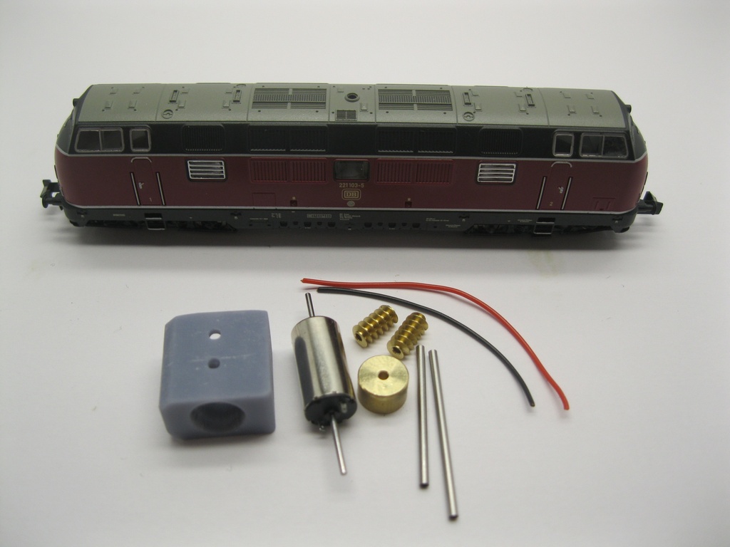 Flm V 200.1, BR 221, EBW V 270, RENFE D 340 Micromotor NF042C    