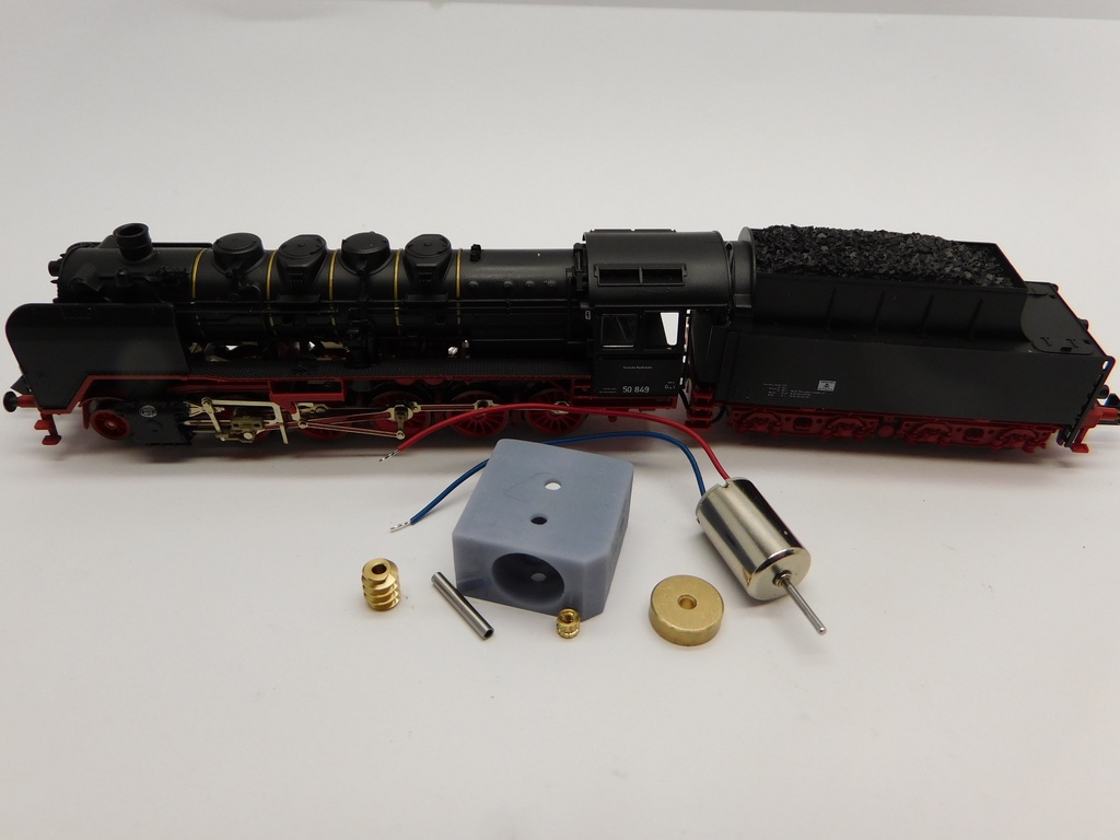 Flm BR 50 DB/DR/ÖBB/NS, SNCF 150, SNCB Reeks 25, PKP Ty5, CSD 926, CFR 150 Micromotor NF052C    