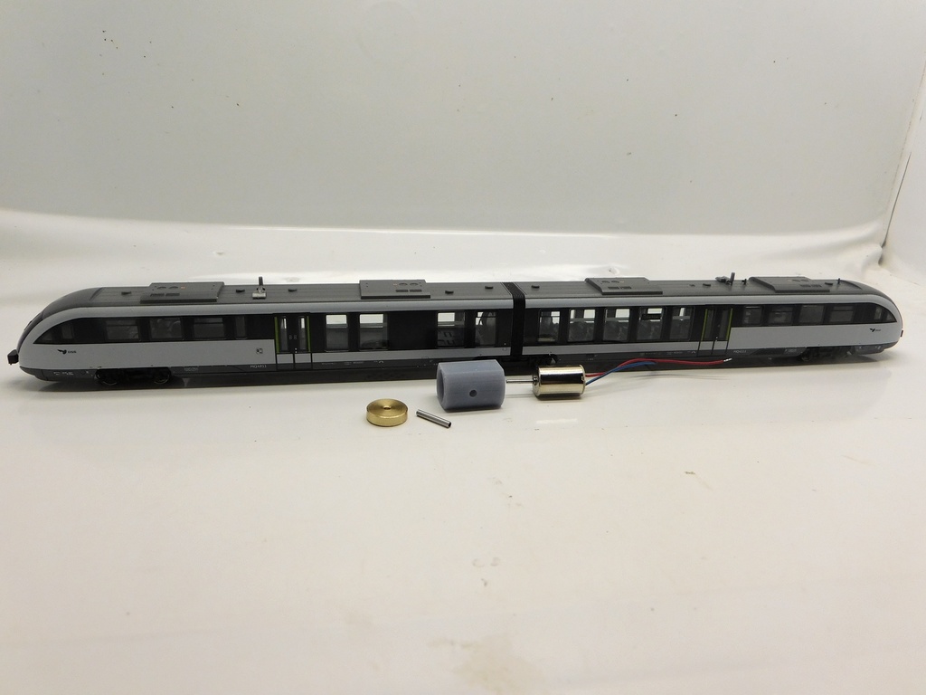 Flm BR 642, Desiro, DSB MQ, ÖBB Rh 5022 Micromotor NF060F    