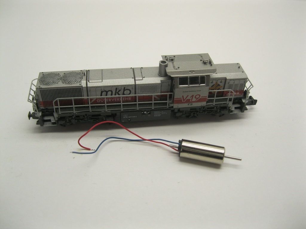 [Micromotor NH003  ] Hobbytrain G1000 BB, G1700, Am 842, Am 843, HLD 77, Rh 2070 Micromotor NH003    