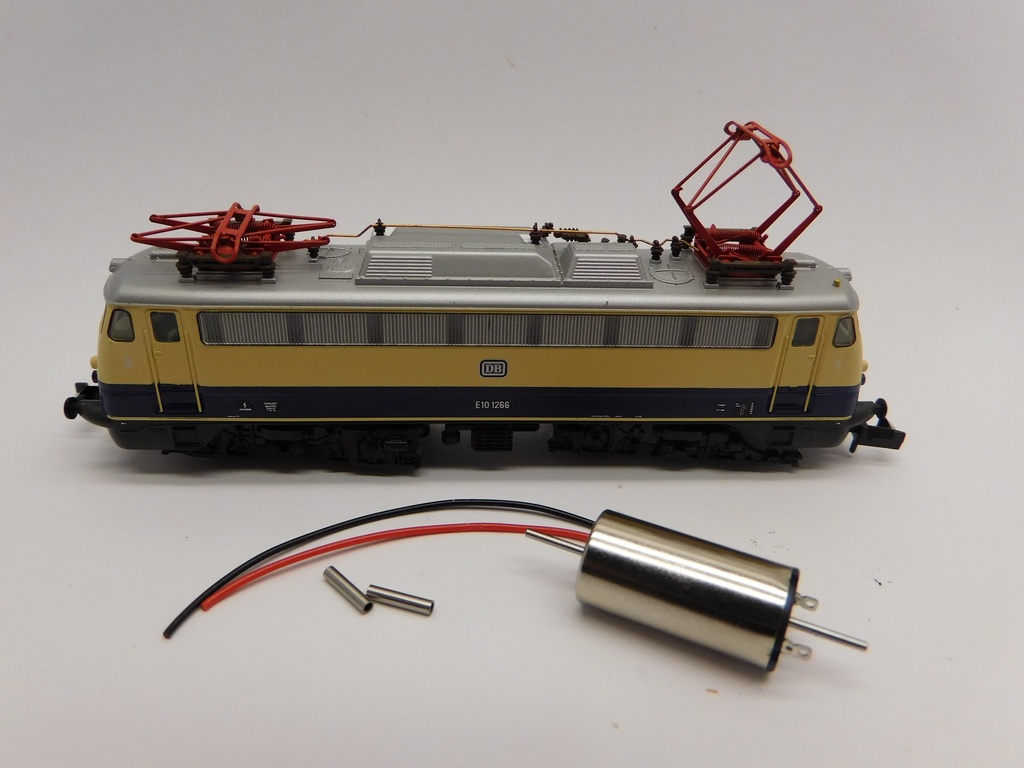 [Micromotor NH005  ] Hobbytrain E10, E10.3, E40, BR 110, BR 112, BR 114, BR 115, BR 139, BR 140, Model until 2019 Micromotor NH005    